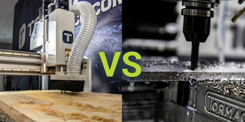 CNC Router VS CNC Mill, What is the difference?